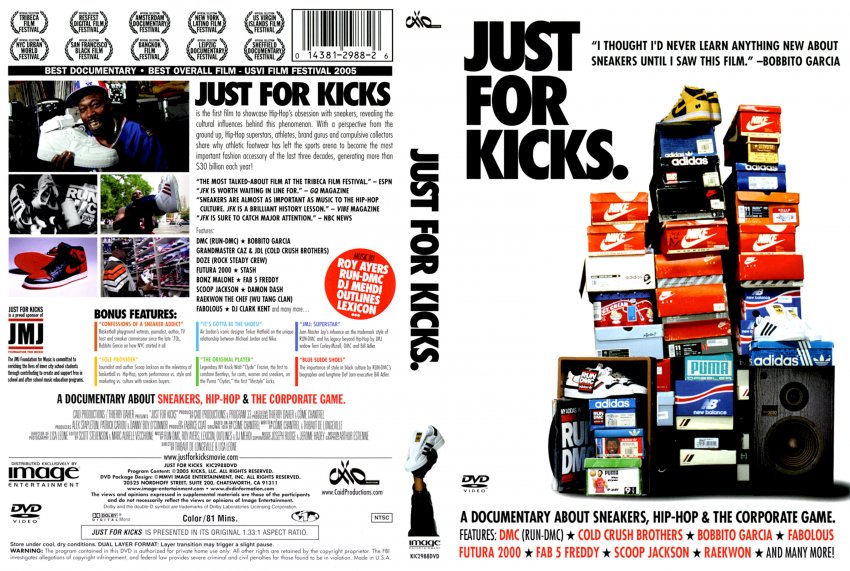 Just for Kicks - DVD Cover