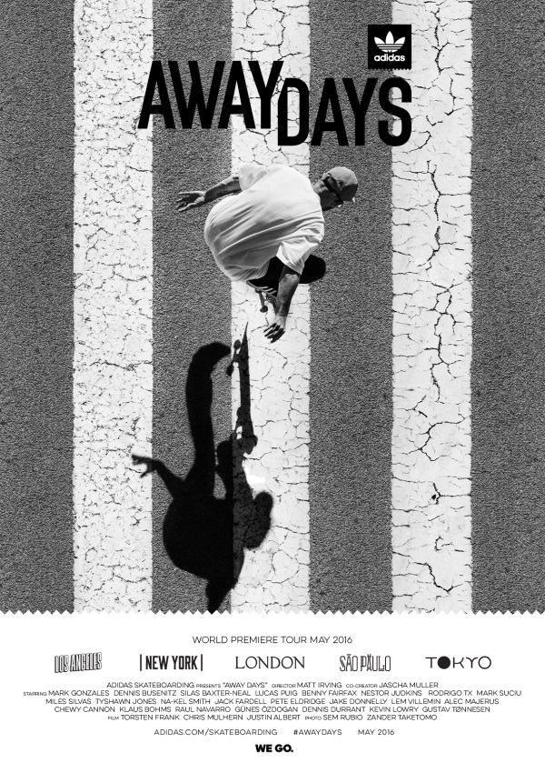 아디다스 스케이트보딩 Away Days - iTunes Edition Now Available 트레일러 1 adidas Skateboarding Away Days