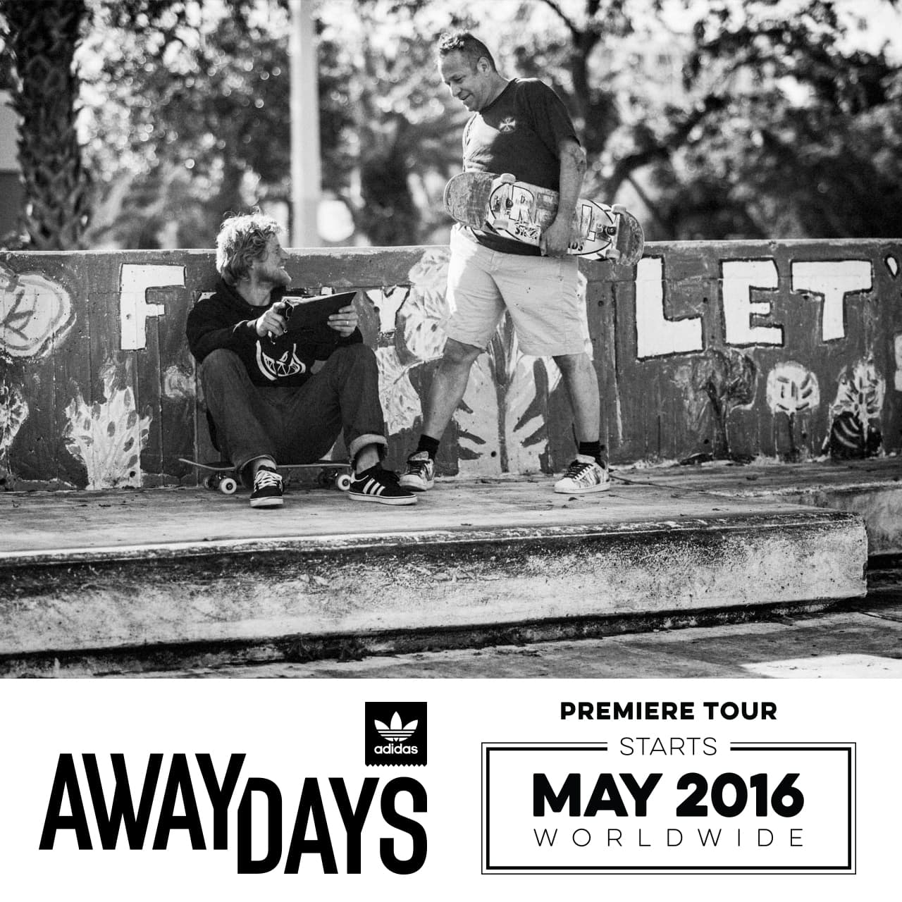 아디다스 스케이트보딩의 첫 번째 장편 영화 Away Days (adidas Skateboarding Away Days) 1