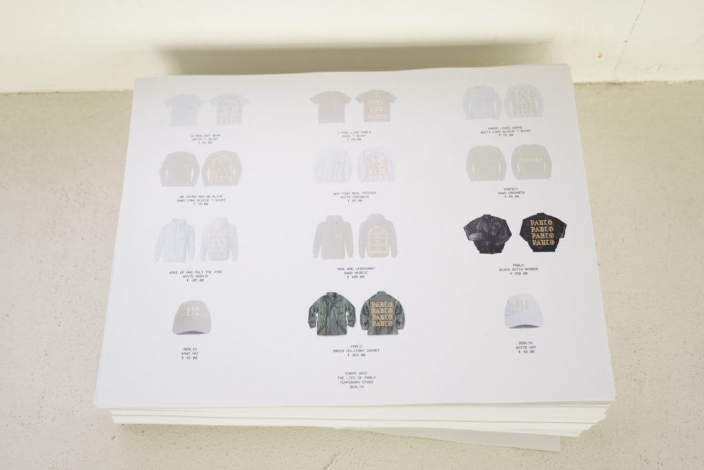 칸예 웨스트, The Life of Pablo 글로벌 팝업 스토어 베를린 스케치 11 pablo-pop-berlin-11