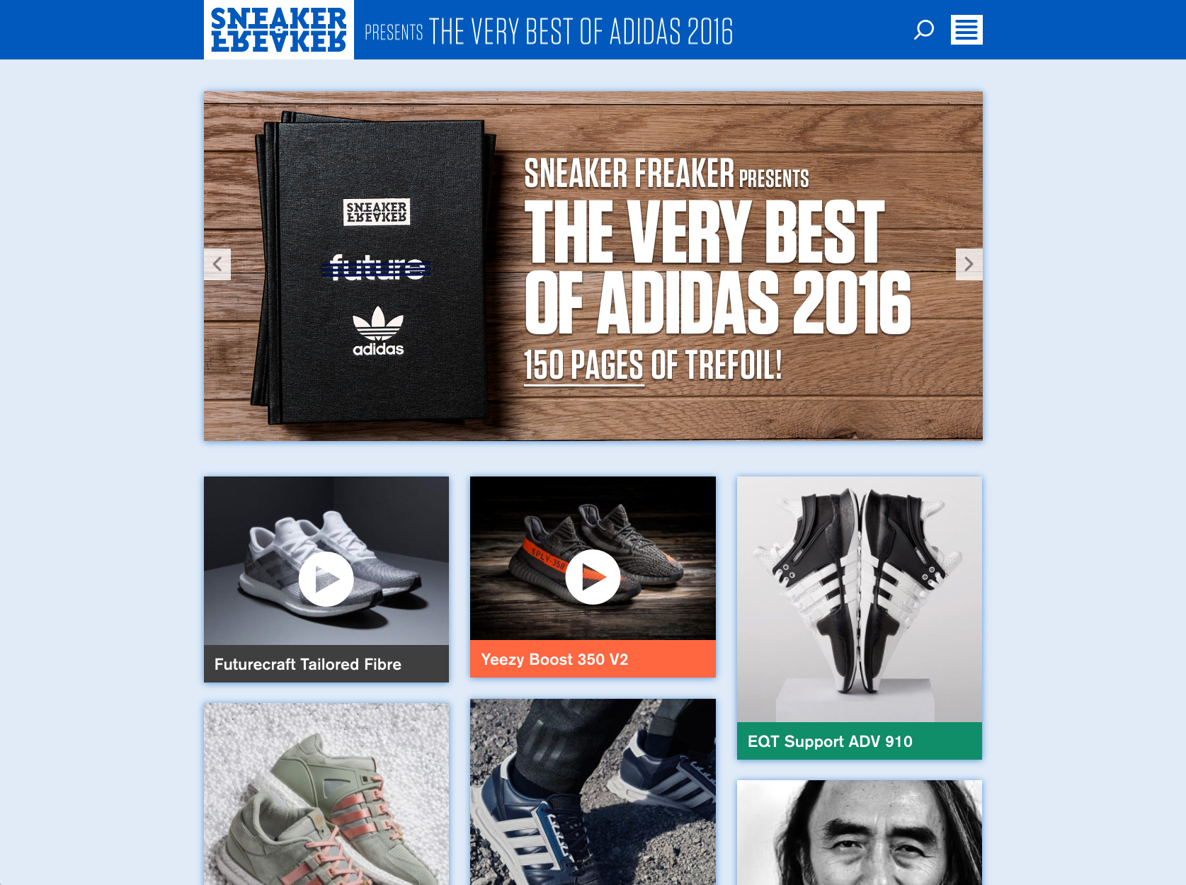 스니커 프리커 매거진이 선정한 베스트 오브 아디다스 2016(The Very Best of adidas 2016 by Sneakerfreaker) 1