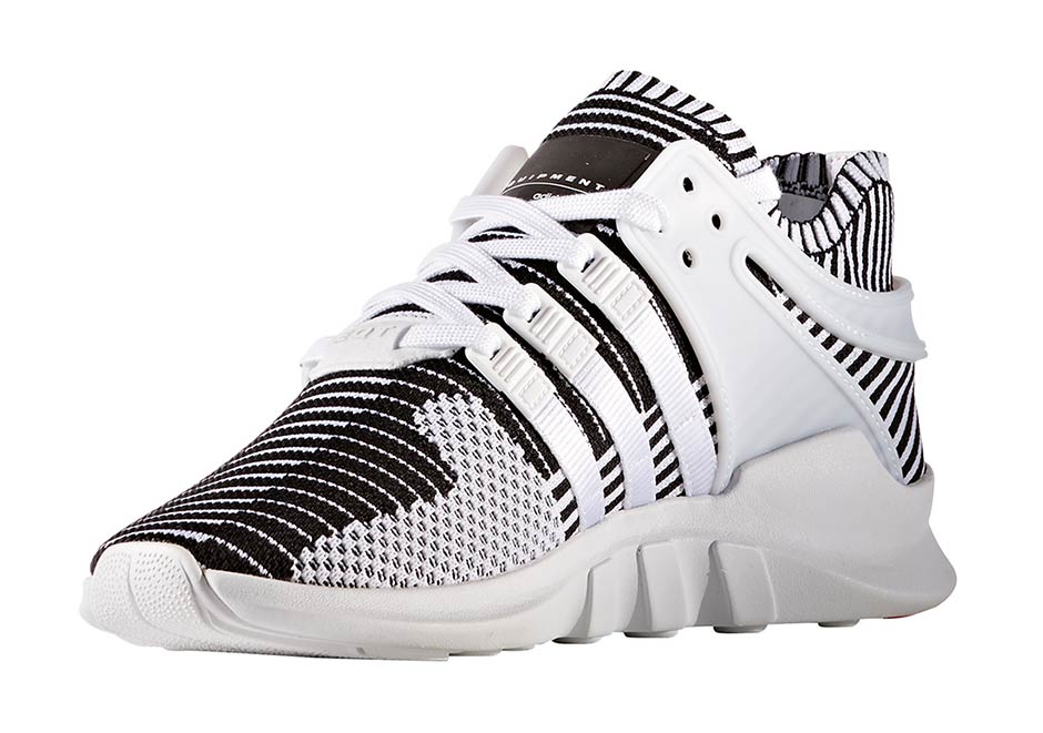 아디다스 오리지널스 EQT Support ADV PK 블랙 & 화이트 (adidas Originals EQT Support ADV PK Black & White) 4