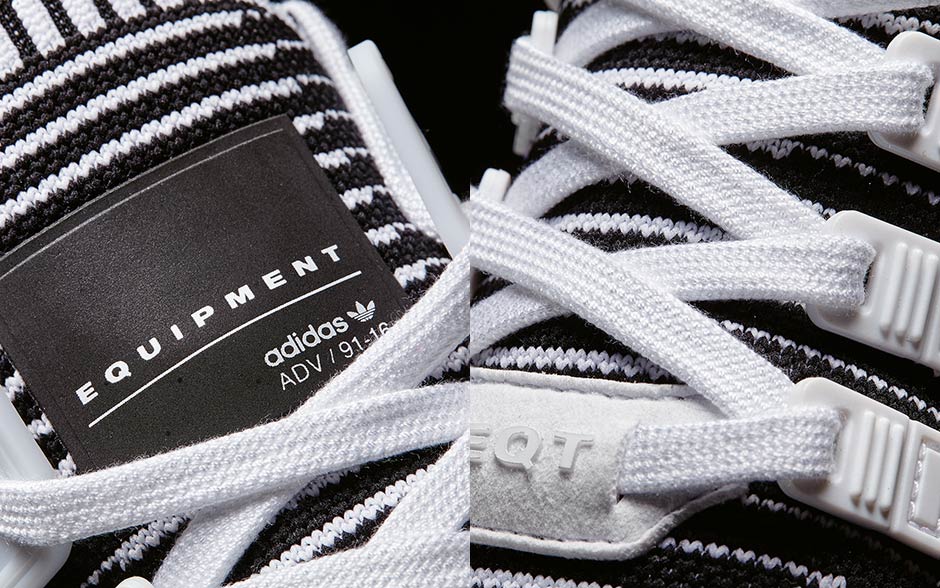 아디다스 오리지널스 EQT Support ADV PK 블랙 & 화이트 (adidas Originals EQT Support ADV PK Black & White) 2