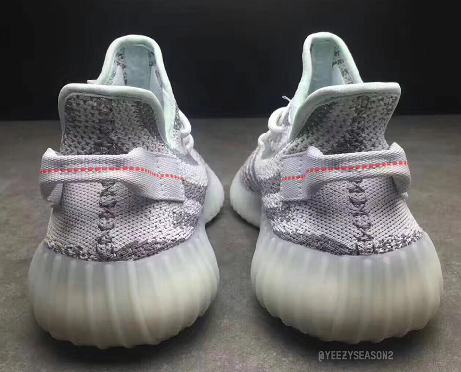 adidas Yeezy Boost 350 v2 Blue Tint detail look 5