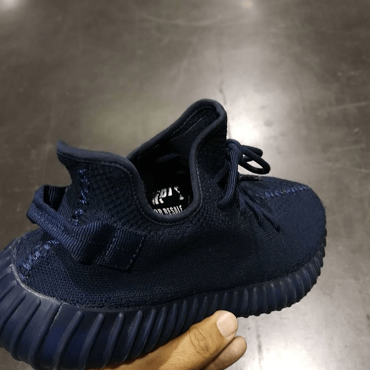 adidas yeezy boost 350 v2 midnight blue and gold ochre samples for only kanye west - 2
