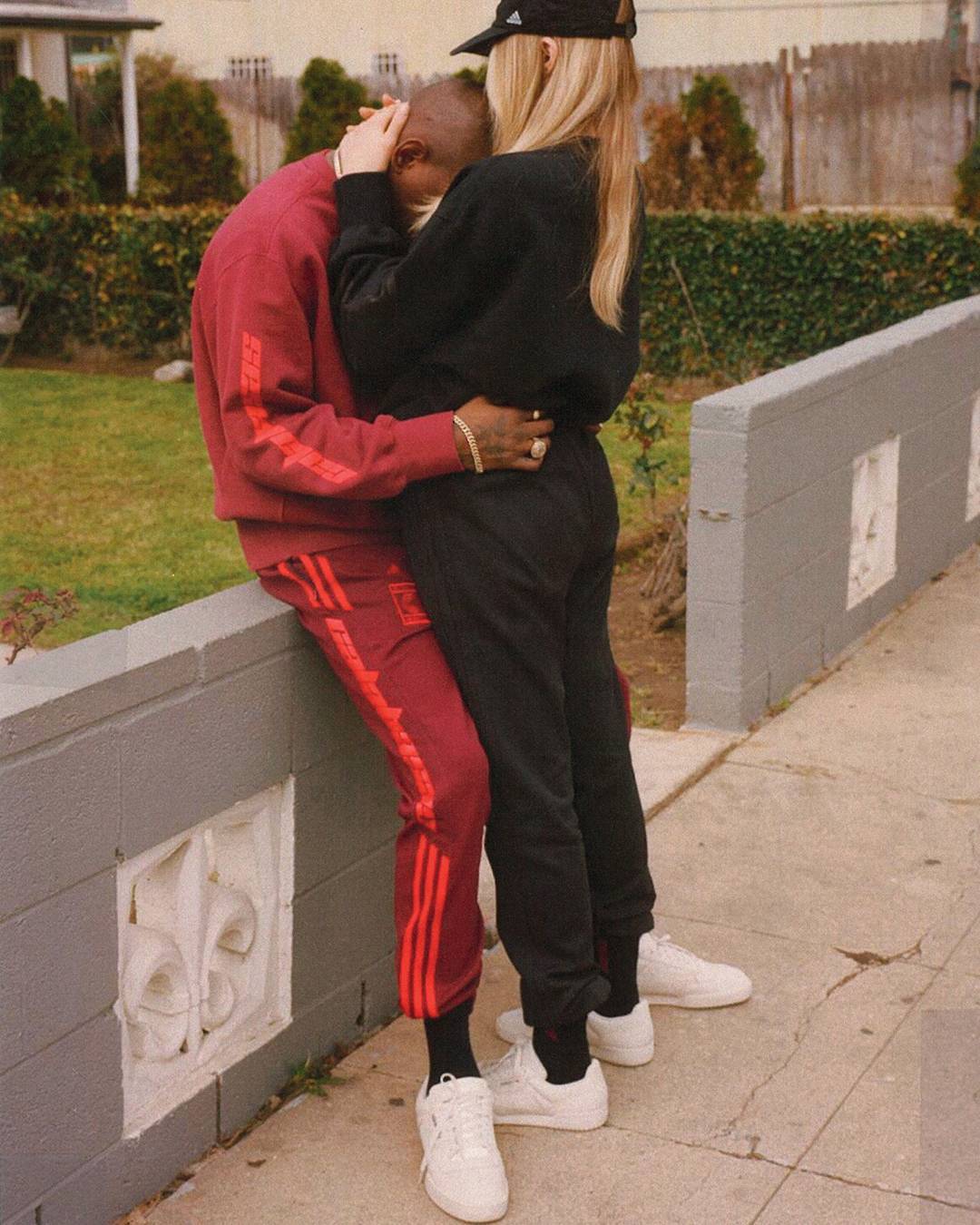 Kanye West x adidas CALABASAS Track Pants look