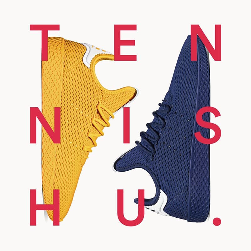 Pharrell x adidas Tennis Hu Yellow Gold CP9667 