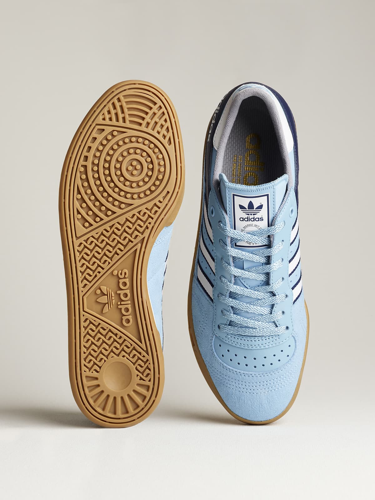 아디다스 오리지널스 핸드볼 탑 블루 Size? 독점 모델 (adidas Originals Handball Top Blue Size? Exclusive) 2