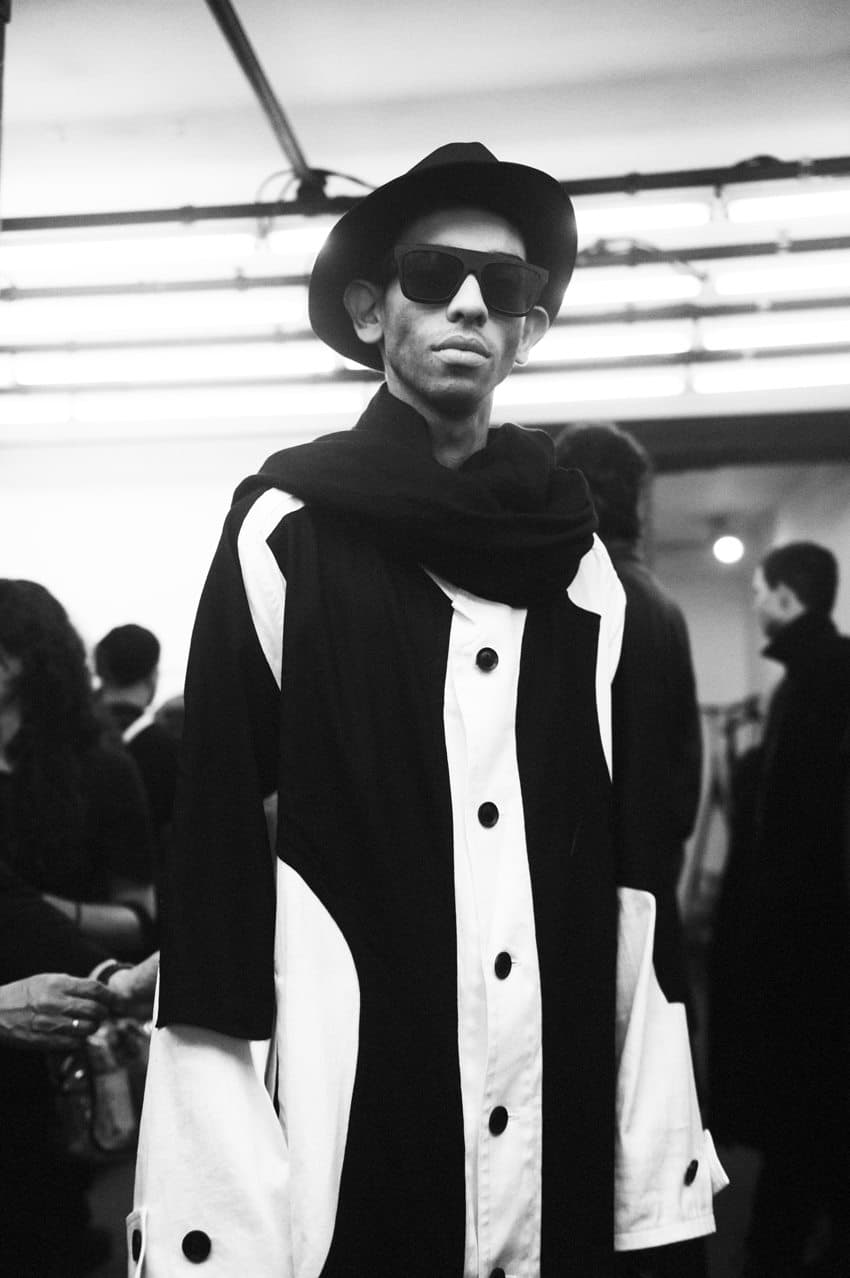 Yohji Yamamoto FW18 Menswear Backstage 11