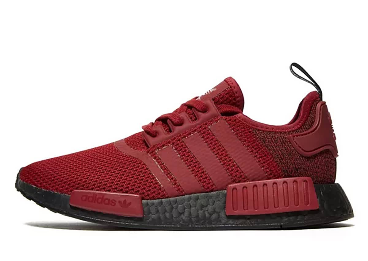 nmd maroon adidas