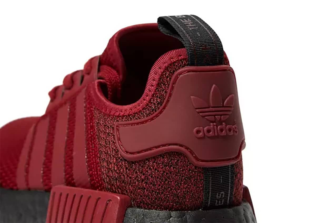 adidas Originals NMD R1 Maroon/Black Boost Exclusive JDSports 5