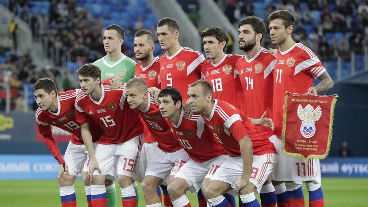 Russia adidas jersey in 2018 FIFA World cup Russia-1