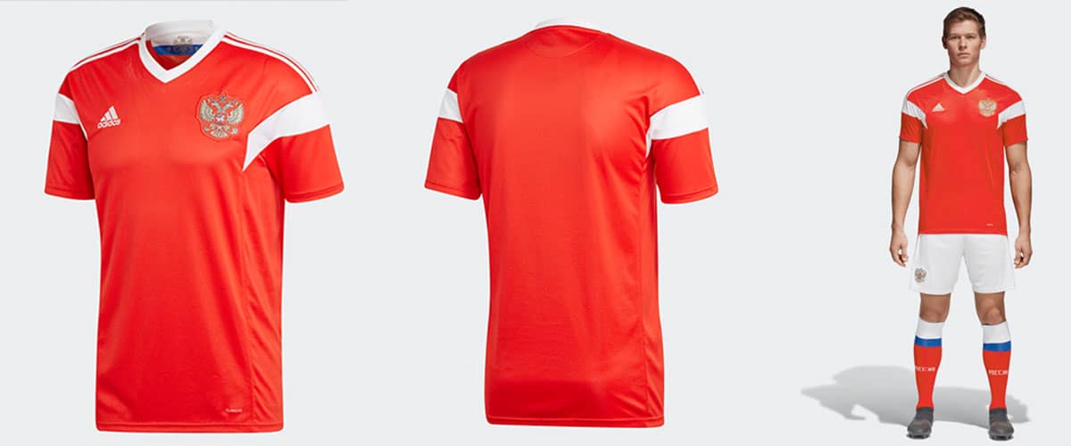Russia adidas jersey in 2018 FIFA World cup Russia-3