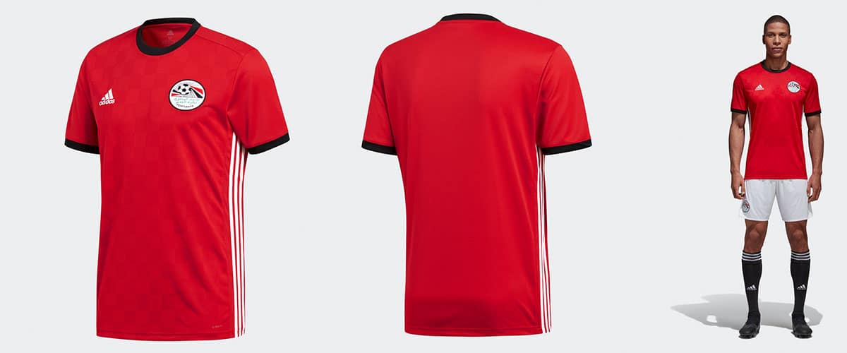 Egypt adidas jersey in 2018 FIFA World cup Russia-2