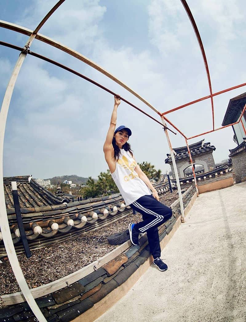 An Exclusive Look at Adrianne Ho x adidas Originals by Dazed 2