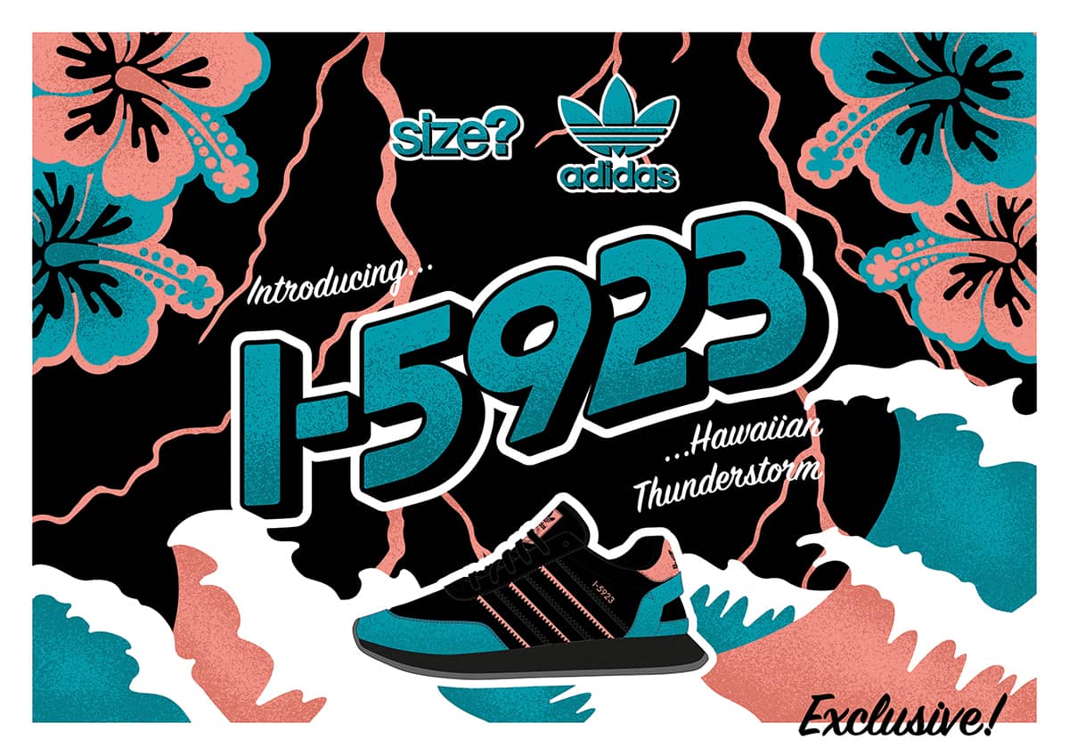 adidas Originals I-5923 Hawaiian Thunderstorm Size Exclusive 1