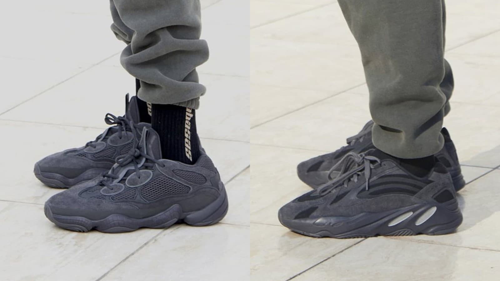 yeezy 700 and 500