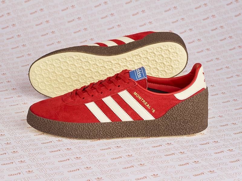 adidas Originals Archive Montreal 76 Red Size Exclusive - 1
