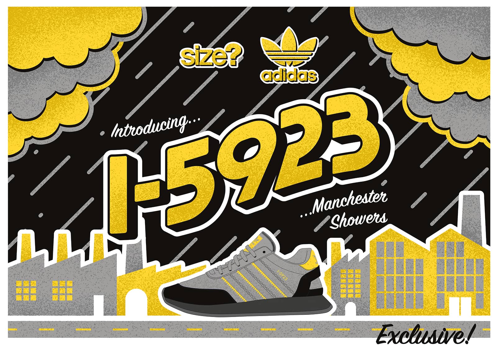 adidas Originals I-5923 Manchester Showers Size Exclusive) - 1