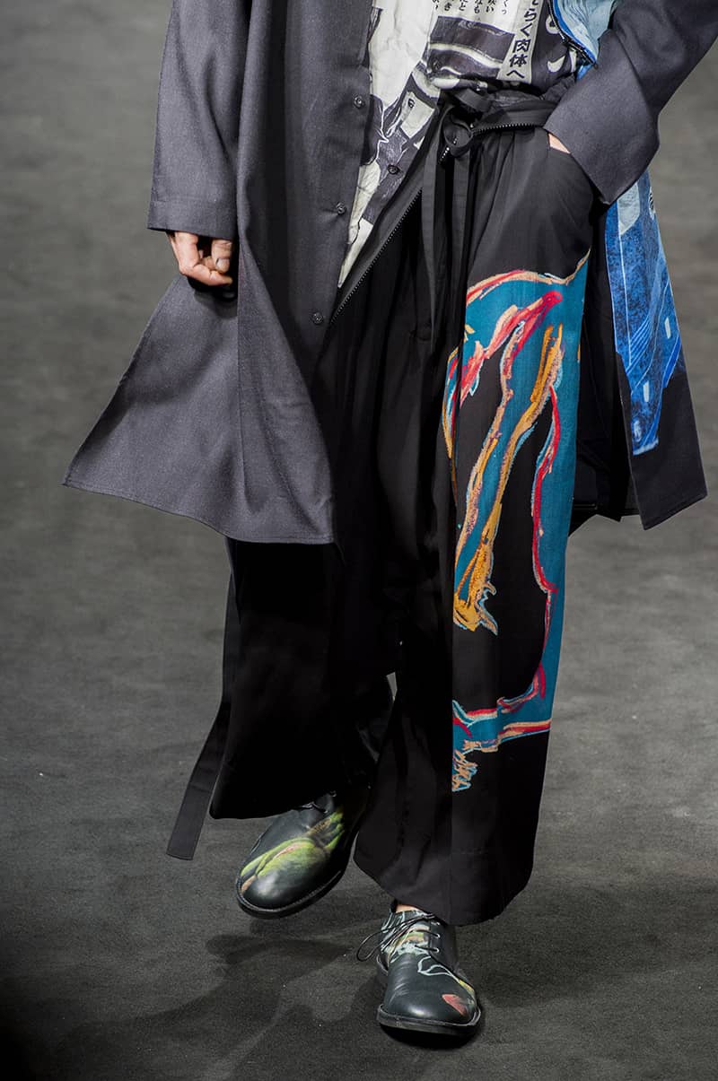 마스터 오브 쉐도우, 요지 야마모토 SS19 남성복 패션쇼 디테일 룩(Yohji Yamamoto SS19 Menswear Fashion Show Detail Look) 46