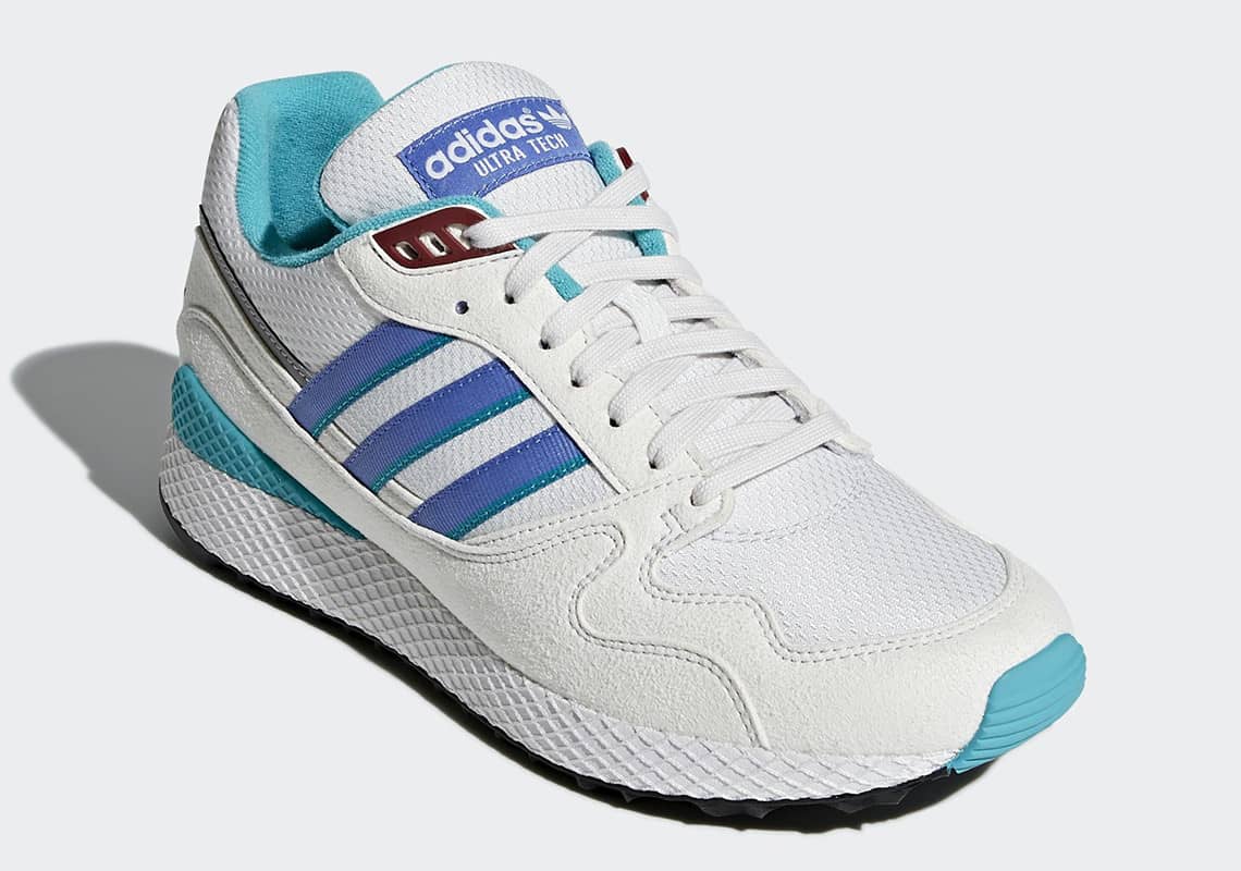 다시 돌아온 90년대의 추억, 아디다스 오리지널스 울트라 테크(adidas Originals Ultra Tech Return 2018) 3 adidas Originals Ultra Tech 2018 White Blue 2