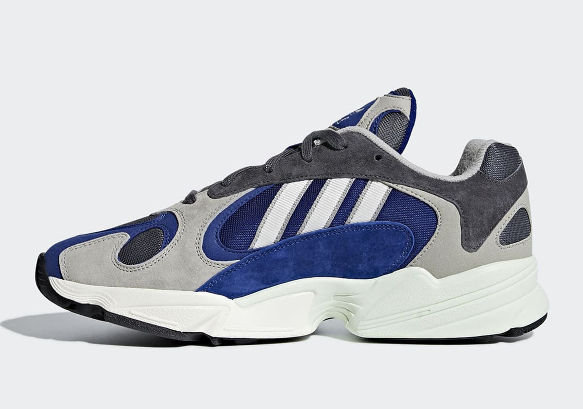 adidas Originals Yung-1 Grey & Navy - 4