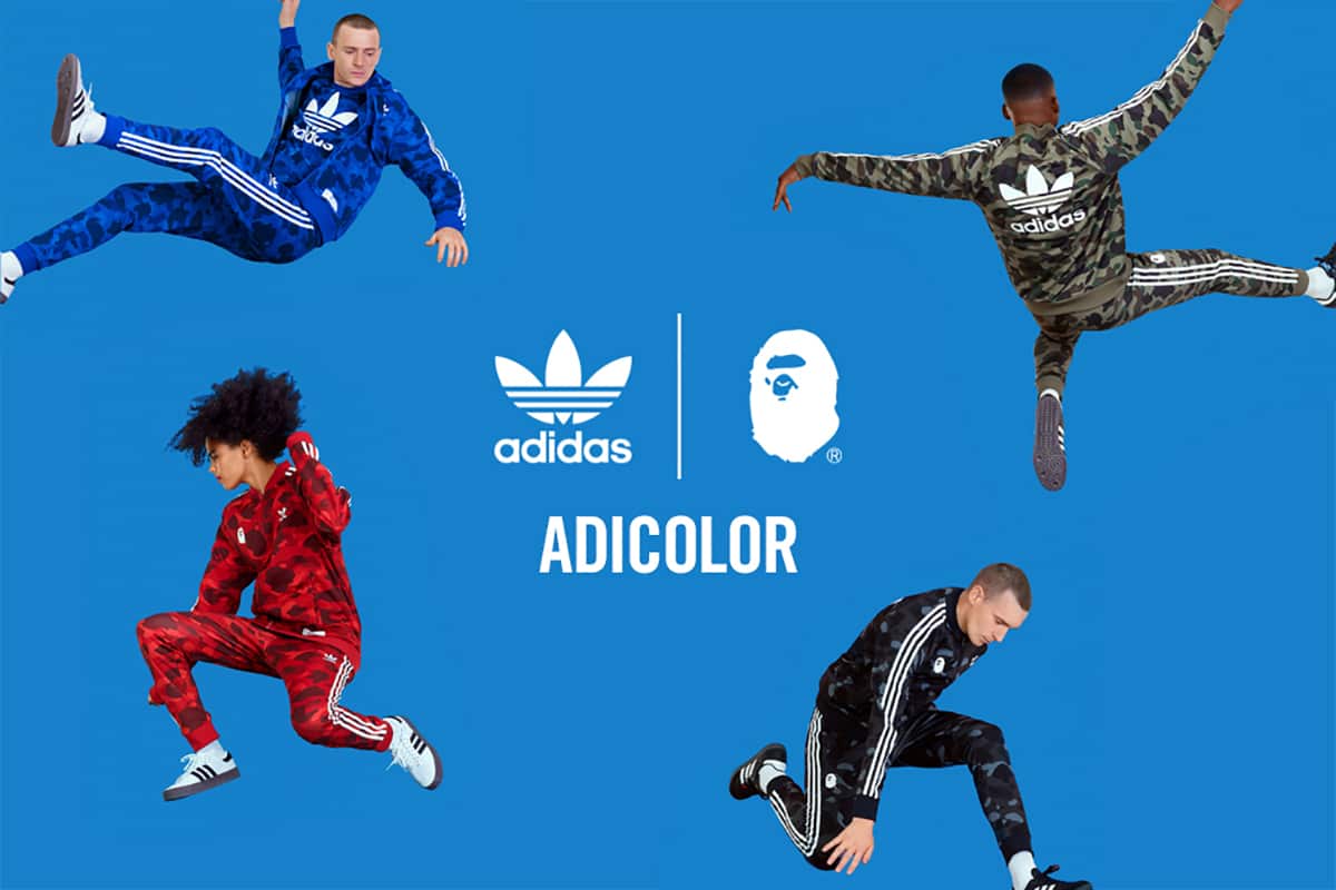 BAPE x adidas Originals FW18 Adicolor Collection Lookbook