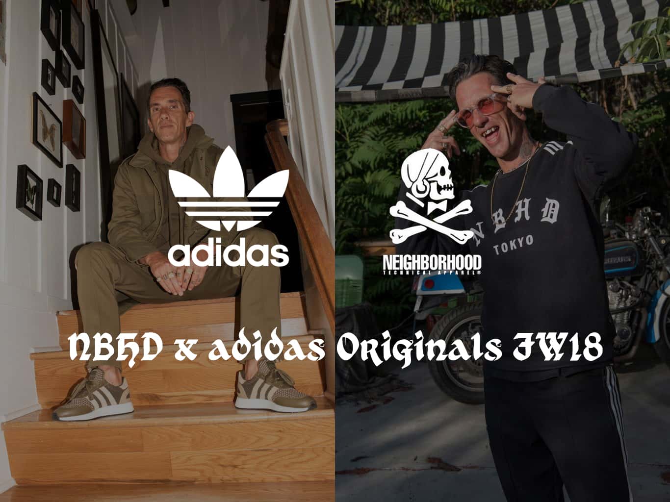 Neighborhood x adidas Originals FW18 with Cali Thornhill DeWitt