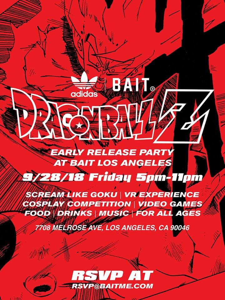 Dragonball Z x adidas  Party at BAIT-1