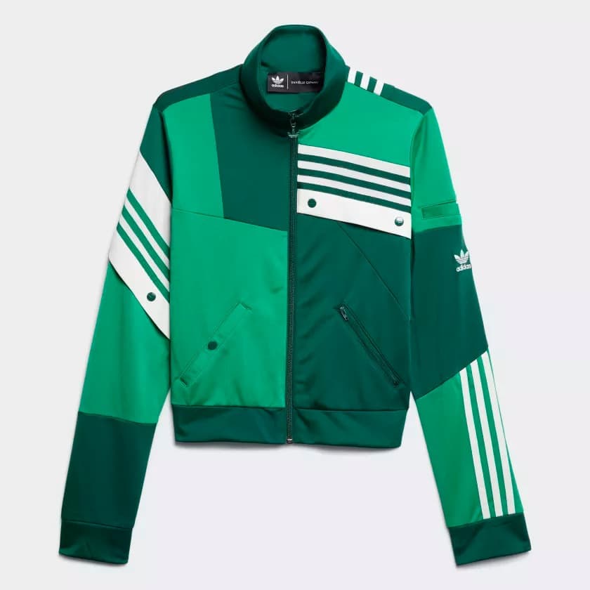 adidas Originals by Danielle Cathari SS18 Restock - Deconstructed Track Jacket(Front)/Green/DZ7503