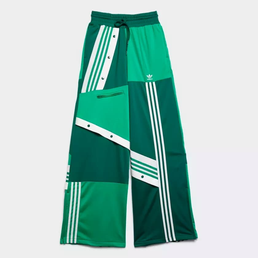 adidas Originals by Danielle Cathari SS18 Restock - Deconstructed Track Pants(Front)/Green/DZ7518