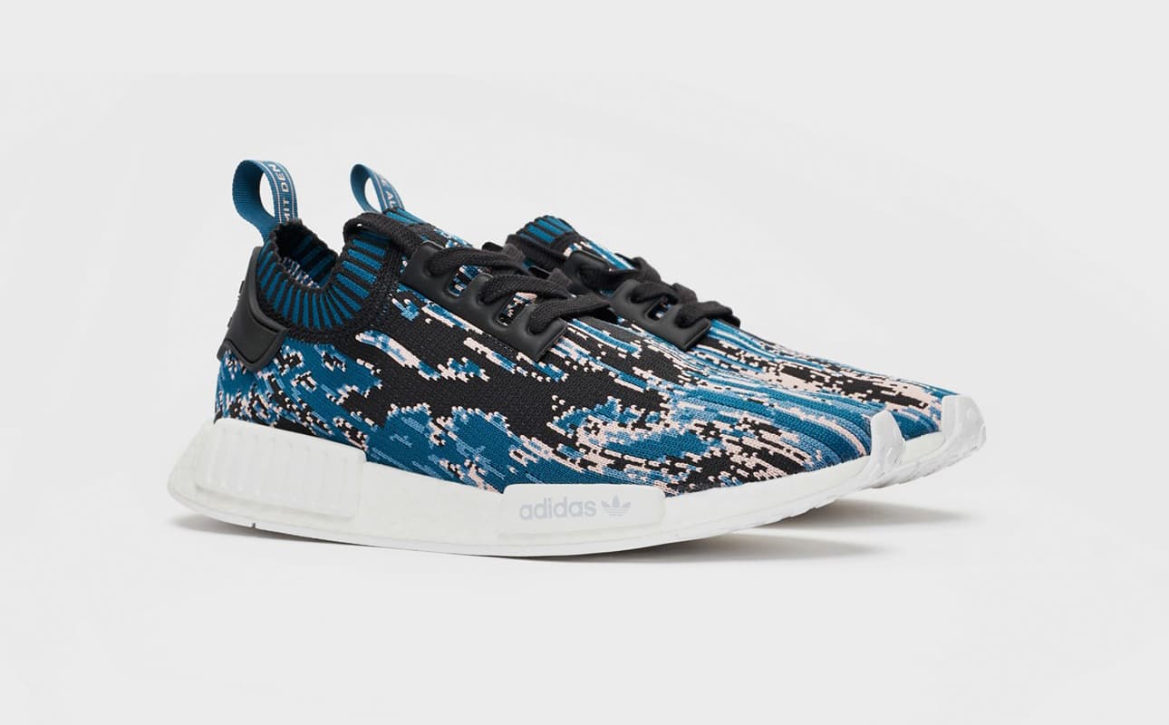 SNS x adidas Consortium NMD R1 PK Datamosh 2.0 Blue-1