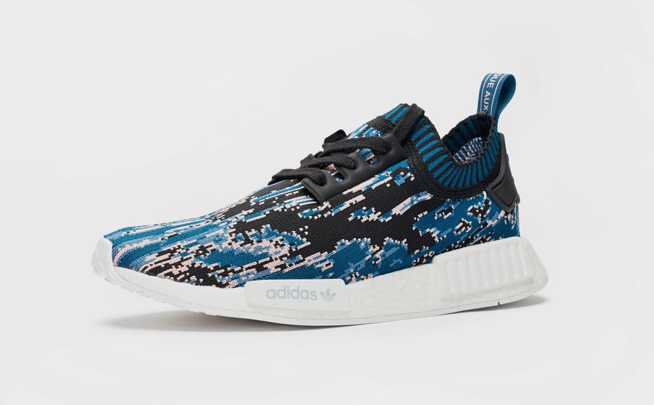 SNS x adidas Consortium NMD R1 PK Datamosh 2.0 Blue-2