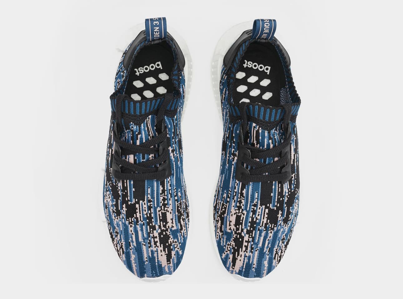 SNS x adidas Consortium NMD R1 PK Datamosh 2.0 Blue-4