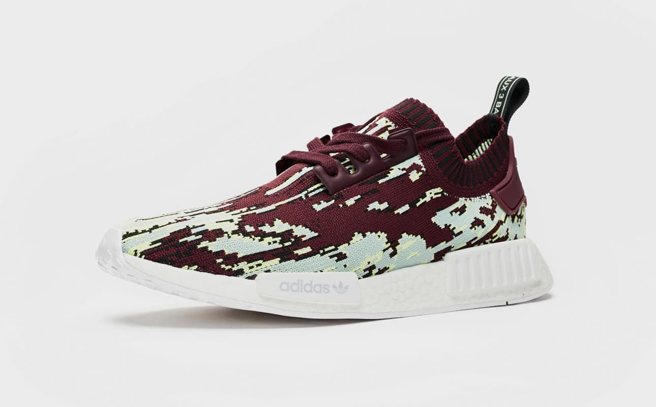 SNS x adidas Consortium NMD R1 PK Datamosh 2.0 Maroon-2