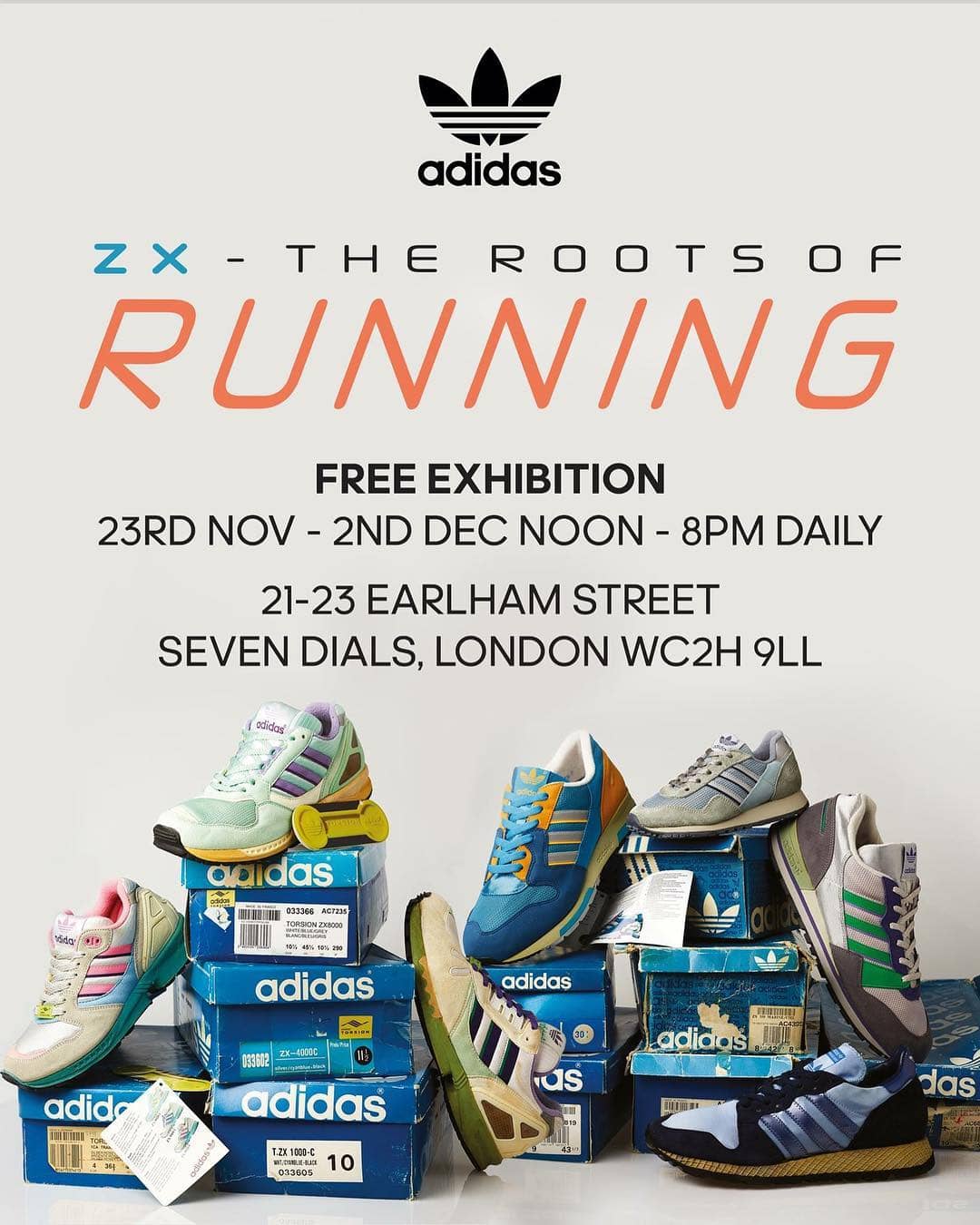 adidas ZX - The Roots of Running Exhibition-poster-1