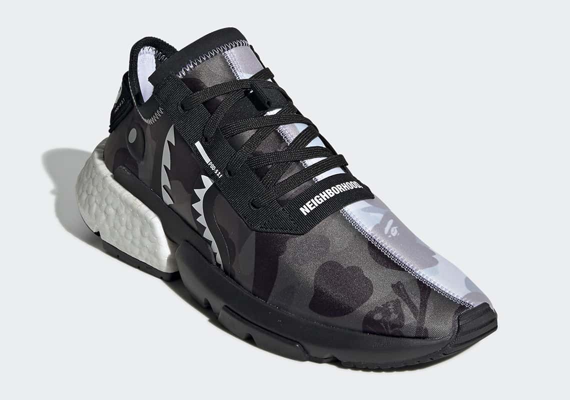 정식 재발매, 베이프 x 네이버후드 x 아디다스 컨소시엄 피오디-S3.1(BAPE x Neighborhood x adidas Consortium POD-S3.1 release) 2 베이프 x 네이버후드 x 아디다스 컨소시엄 피오디-S3.1(BAPE x Neighborhood x adidas Consortium POD-S3.1)-EE9431-2