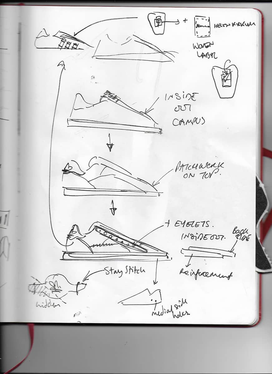 캠퍼스 80S by Helen Kirkum(adidas Campus 80s MakerLab by Helen Kirkum)-making-2
