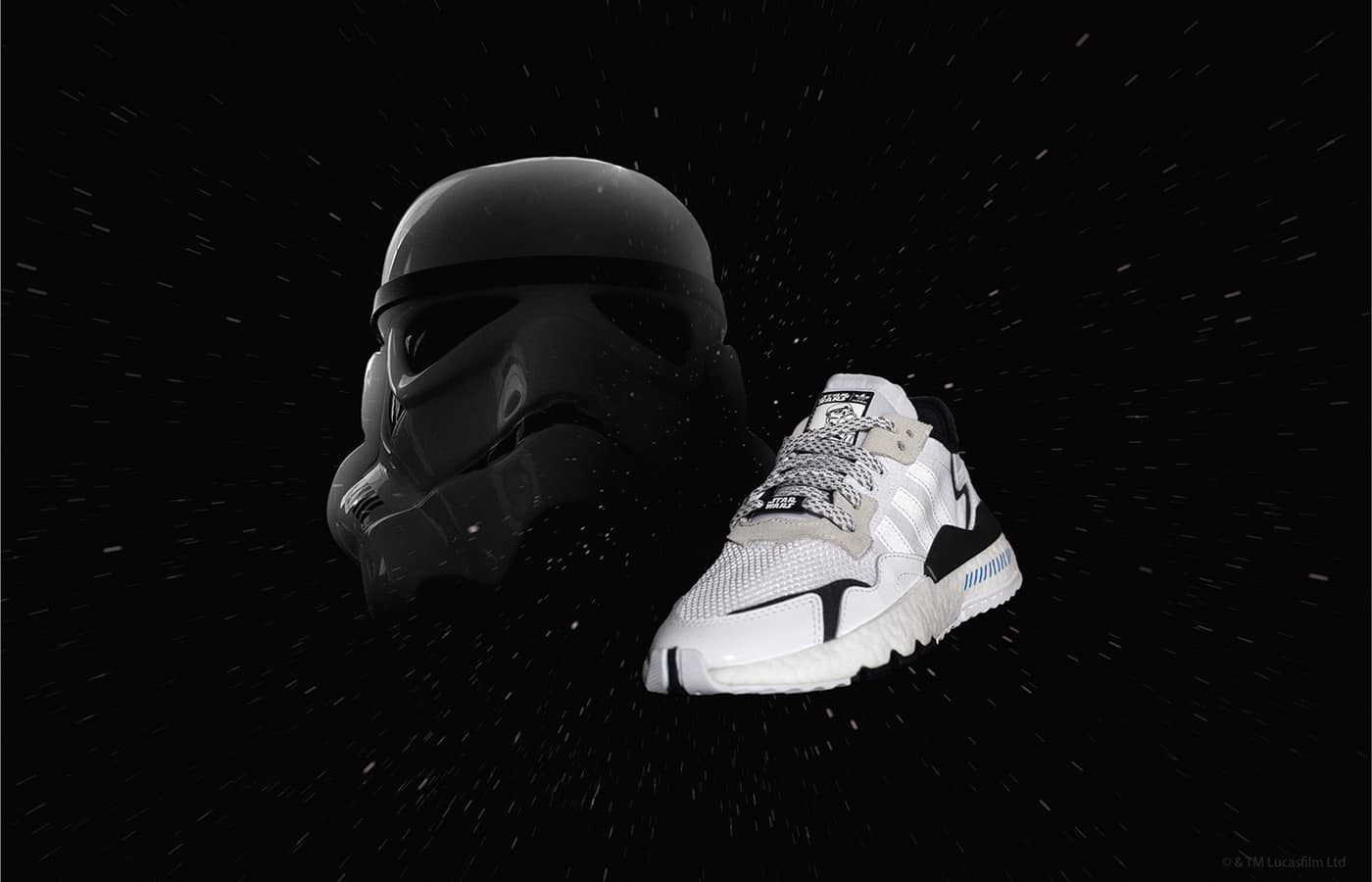 스타워즈 x 아디다스 나이트 조거 스톰 트루퍼(Star Wars x adidas Nite Jogger Storm Trooper)-FW2287-2