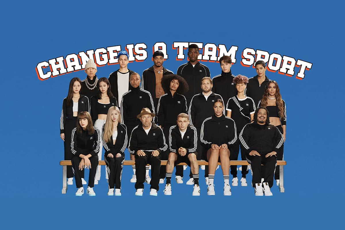 아디다스 슈퍼스타 캠페인 Change is a Team Sport(adidas Superstar Change is a Team Sport)