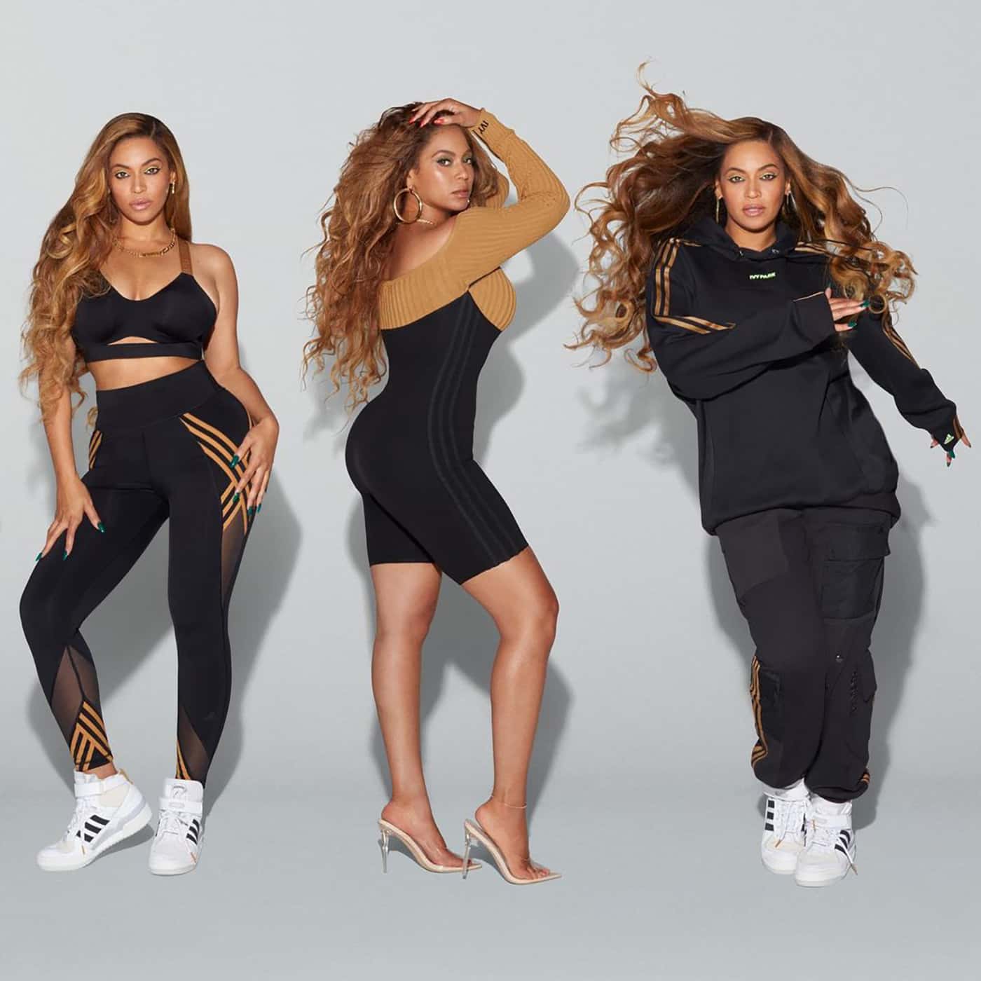 비욘세 아이비 파크 x 아디다스 시즌 2 블랙팩(Beyonce IVY PARK x adidas Drip 2 Black Pack)