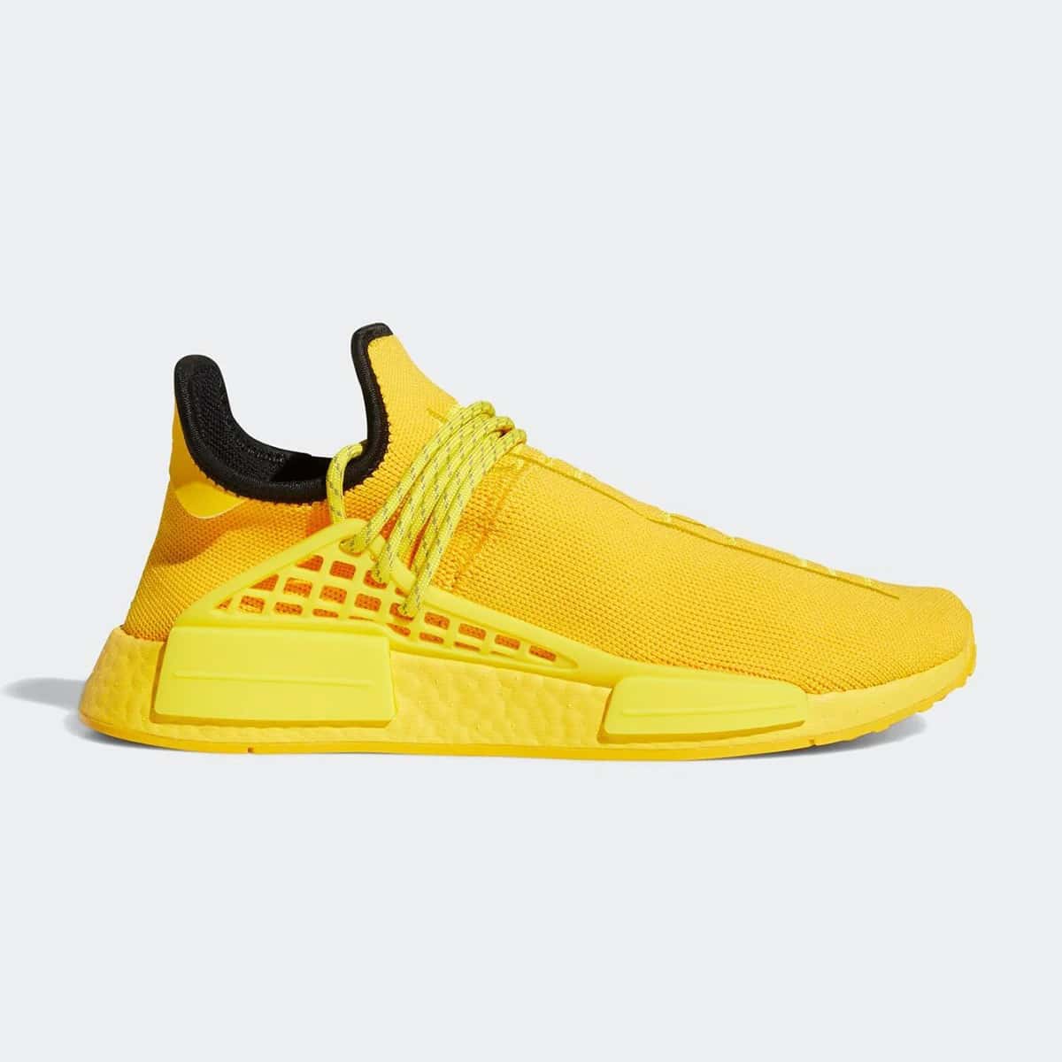 퍼렐 윌리암스 x 아디다스 NMD HU 트리플 옐로우(Pharrell Williams adidas Originals NMD HU Triple Yellow)-GY0091