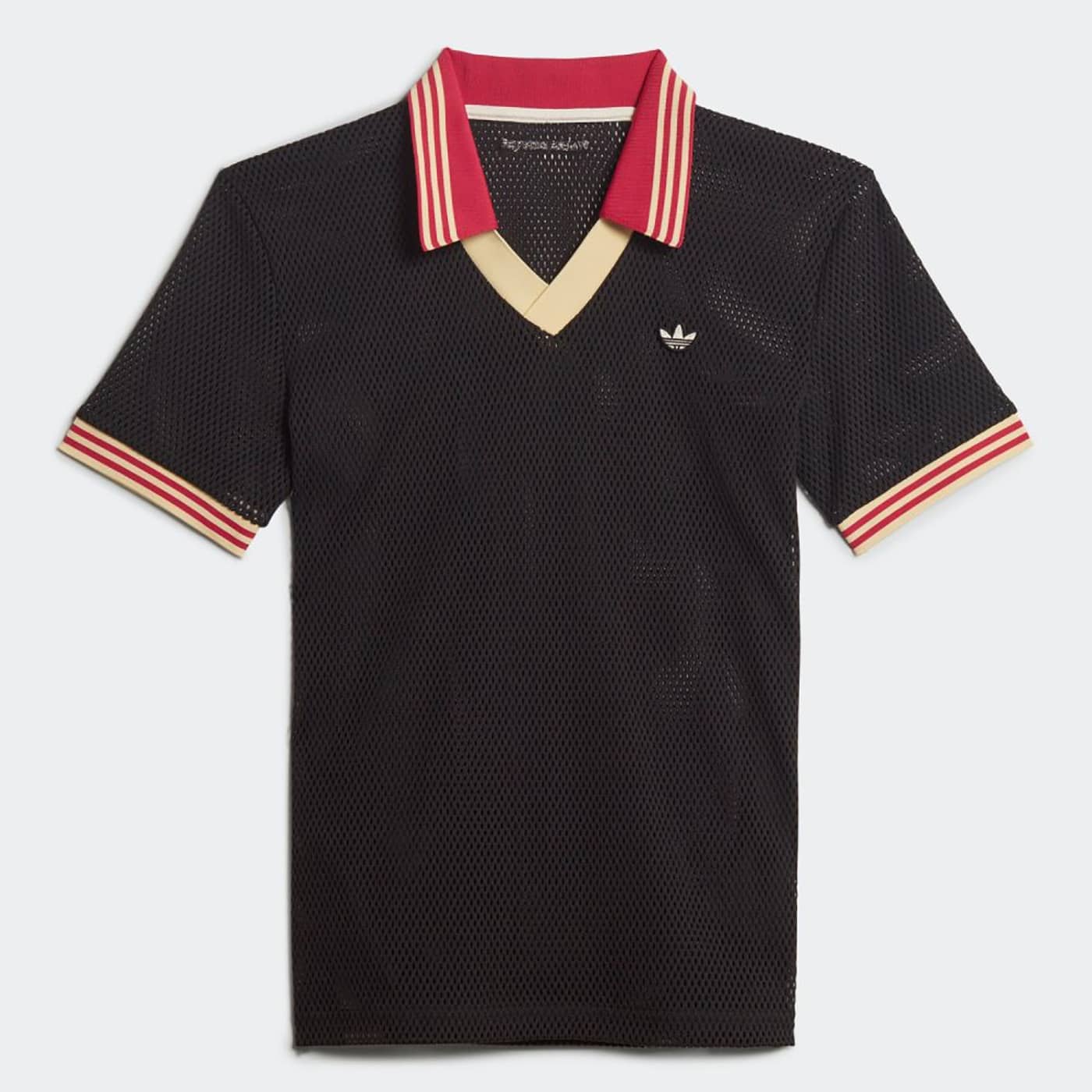 웨일스 보너 x 아디다스 메쉬 폴로 셔츠(Wales Bonner x adidas Mesh Polo Shirt)-H57645