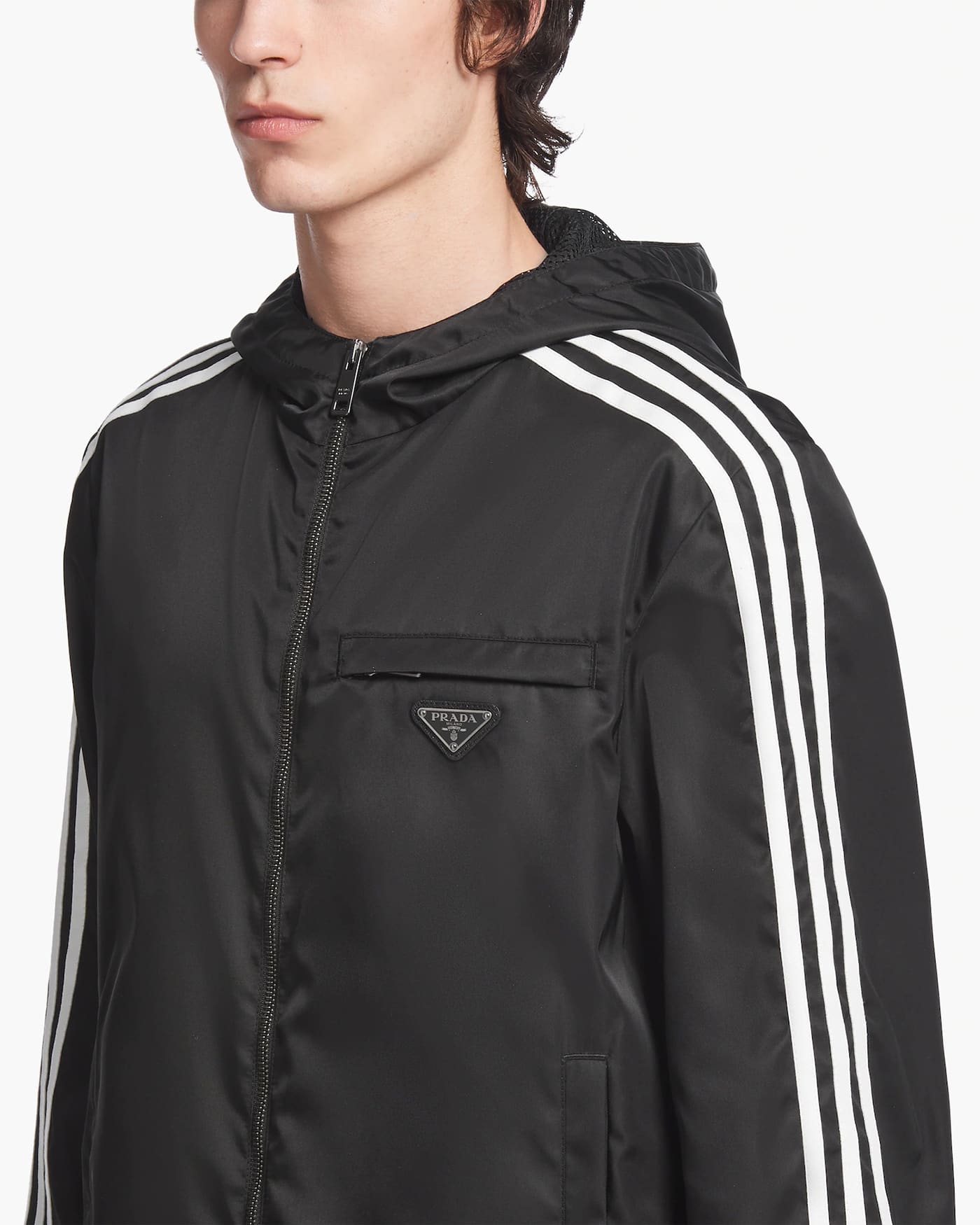 아디다스 x 프라다 리나일론 후드 자켓(adidas for Prada Re-Nylon Hooded Jacket)