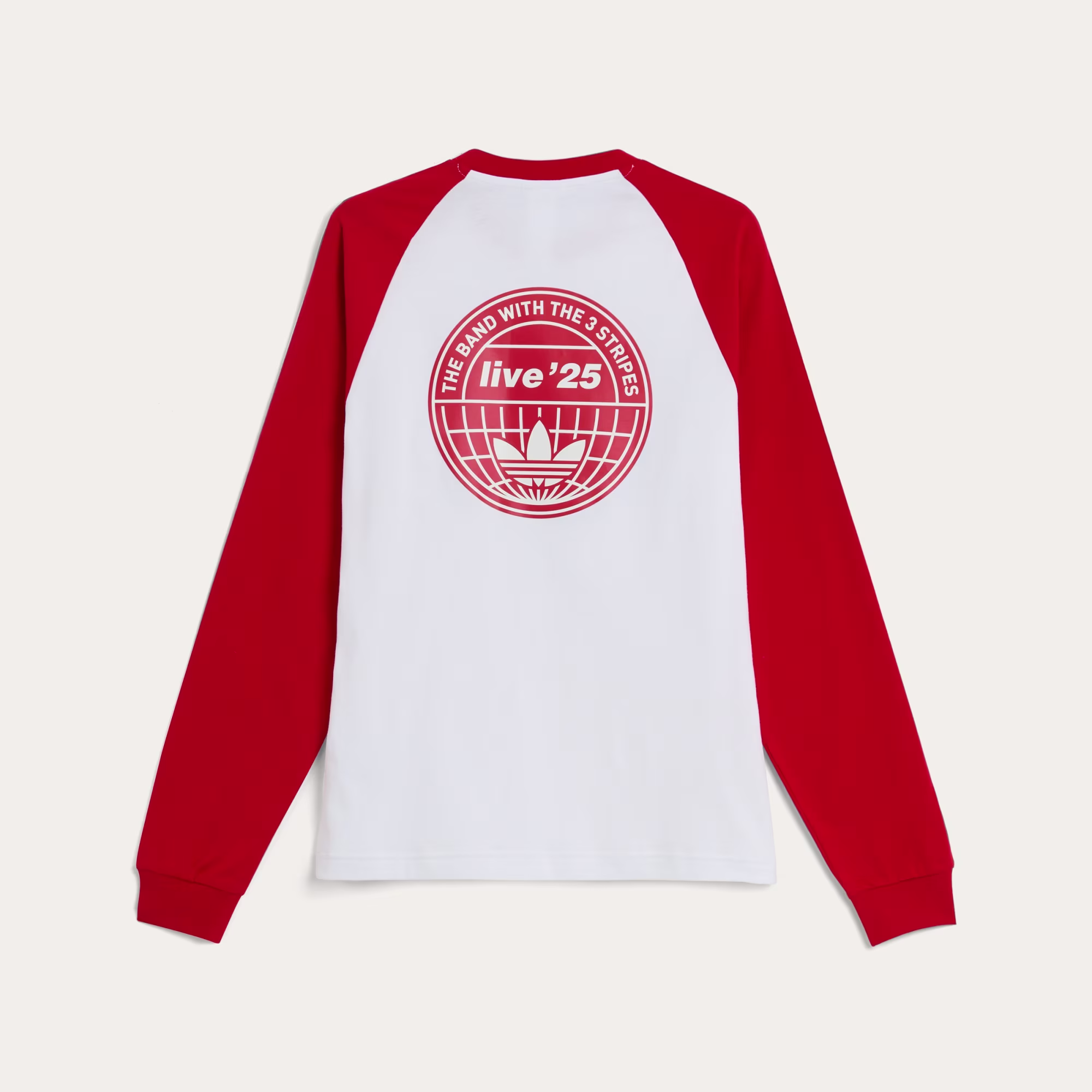 아디다스 x 오아시스 투어 긴팔 티셔츠(adidas x Oasis tour long sleeve) white/
product code: KK9119