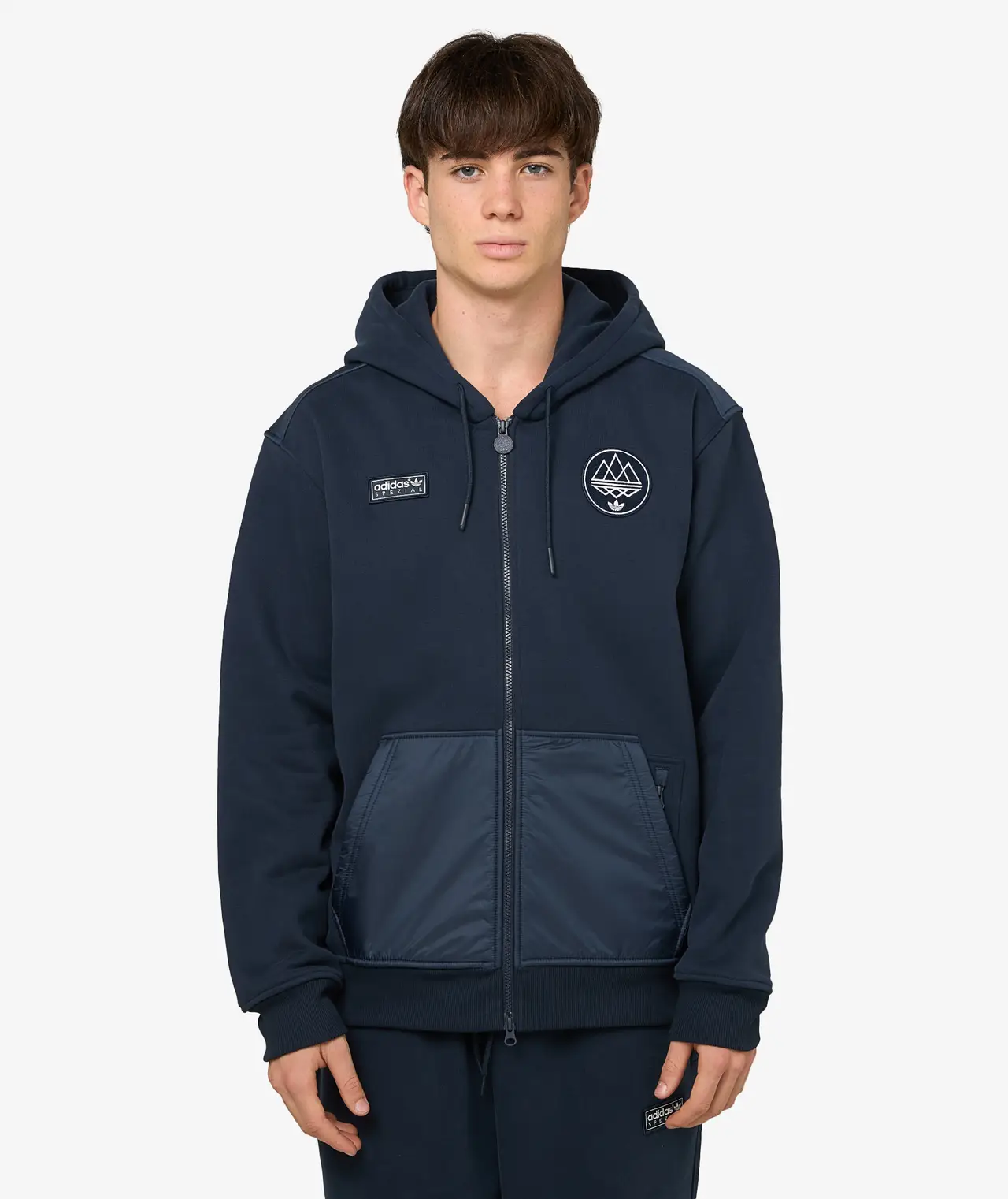 adidas SPZL Wilpshire Zip Hoodie Jacket-KA3905